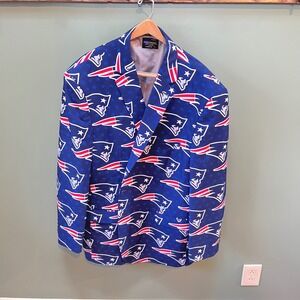 Men's New England Patriots NFL Football Team Apparel‎ Blazer Size 54